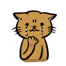 frown cats sticker #845047