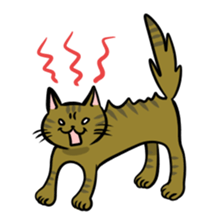 frown cats sticker #845055