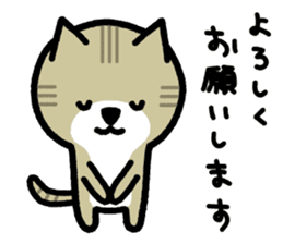 Friendly Cat sticker #845605