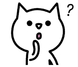 Friendly Cat sticker #845637