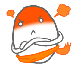 chicken stamp sticker #845802