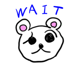 WAKU DOKI CHAN (English version) sticker #845943