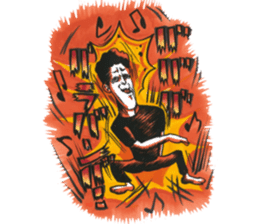 nagareboshi Japanese famous Comedians sticker #845963