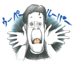 nagareboshi Japanese famous Comedians sticker #845971