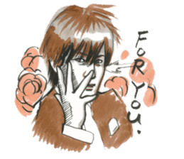 nagareboshi Japanese famous Comedians sticker #845984