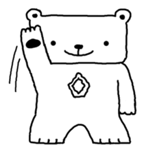 He is Mr. Maa of a bear. sticker #847082
