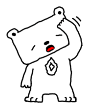 He is Mr. Maa of a bear. sticker #847084