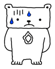 He is Mr. Maa of a bear. sticker #847085