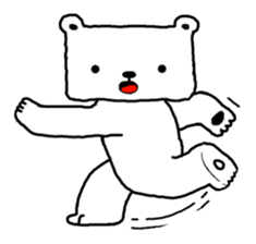 He is Mr. Maa of a bear. sticker #847092