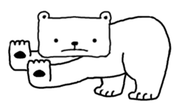 He is Mr. Maa of a bear. sticker #847098