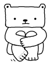 He is Mr. Maa of a bear. sticker #847100