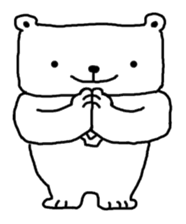 He is Mr. Maa of a bear. sticker #847104