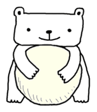 He is Mr. Maa of a bear. sticker #847107