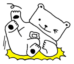 He is Mr. Maa of a bear. sticker #847108