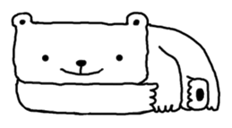 He is Mr. Maa of a bear. sticker #847117