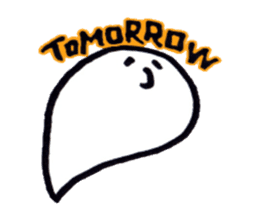 Marshmallow Ghost Matthew sticker #847625