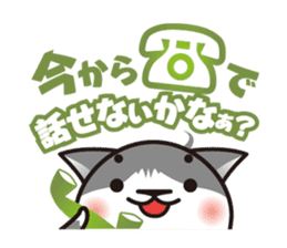 Bicolor cat Eight sticker #847835