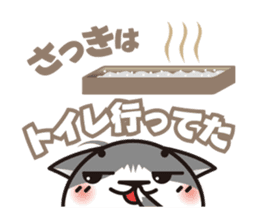 Bicolor cat Eight sticker #847837