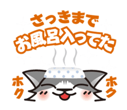 Bicolor cat Eight sticker #847838