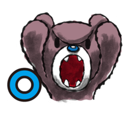 Baby Knuckle Bear Sticker sticker #848083