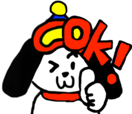 Snowboard dog Sticker sticker #848122