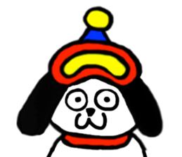 Snowboard dog Sticker sticker #848133