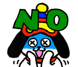 Snowboard dog Sticker sticker #848142