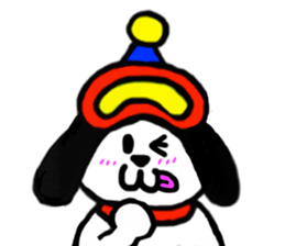 Snowboard dog Sticker sticker #848154