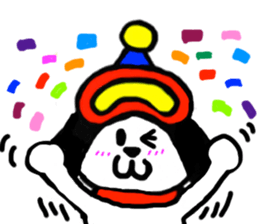 Snowboard dog Sticker sticker #848155