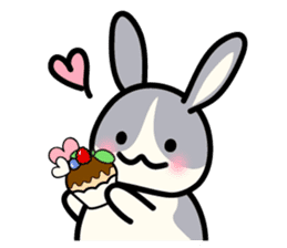 Confectioner of rabbit sticker #848679