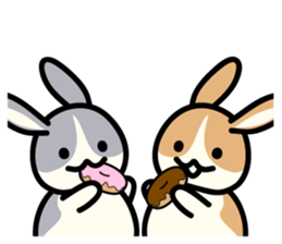 Confectioner of rabbit sticker #848680