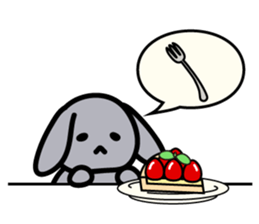 Confectioner of rabbit sticker #848684