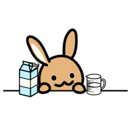 Confectioner of rabbit sticker #848690