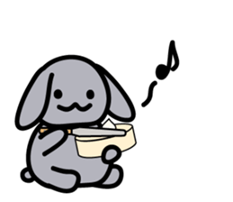 Confectioner of rabbit sticker #848695