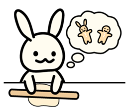 Confectioner of rabbit sticker #848703