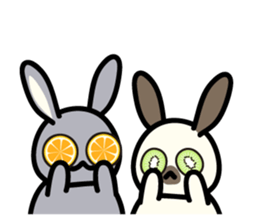 Confectioner of rabbit sticker #848715