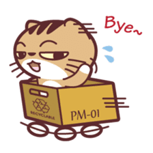 Meow in the Box sticker #848805