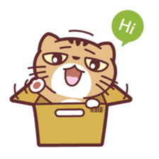Meow in the Box sticker #848812