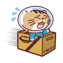 Meow in the Box sticker #848831