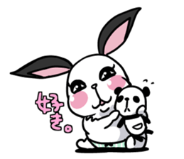 Shorts rabbit sticker #849205