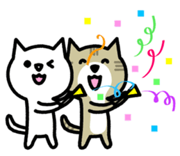 Friendly Cat2 sticker #849289