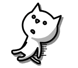 Friendly Cat2 sticker #849308