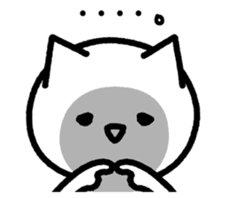 Friendly Cat2 sticker #849310