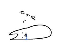 drool cat sticker #849614