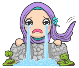 Flower Hijab 2 sticker #849740