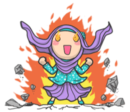 Flower Hijab 2 sticker #849742