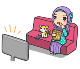 Flower Hijab 2 sticker #849757