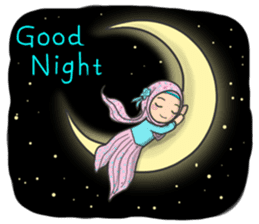 Flower Hijab 2 sticker #849758