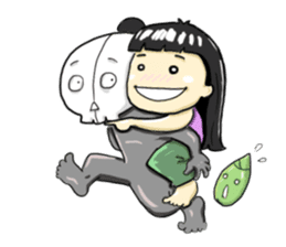 Thai Ghosts Story "Jook and Tanini" sticker #850661