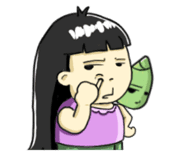 Thai Ghosts Story "Jook and Tanini" sticker #850664